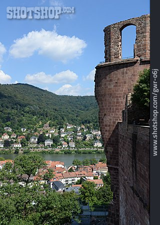 
                Aussicht, Heidelberger Schloss                   