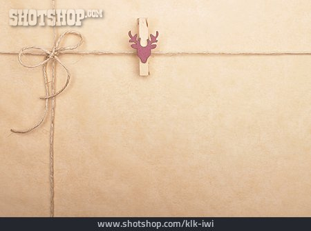 
                Textfreiraum, Elch, Weihnachtskarte                   
