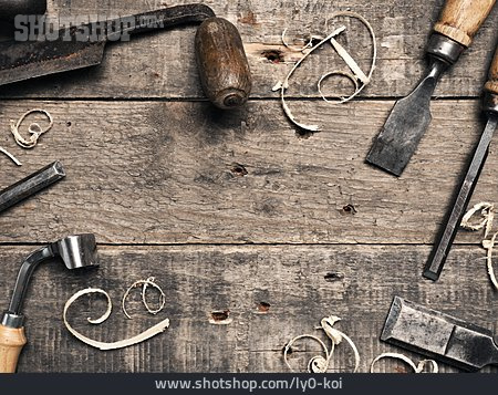 
                Werkzeug, Schnitzen, Holzbearbeitung                   