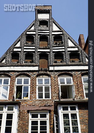 
                Lüneburg, Giebelhaus                   