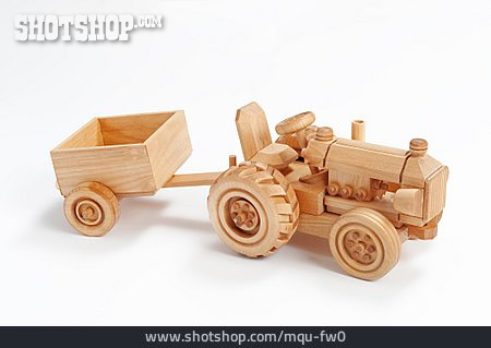 
                Traktor, Holzspielzeug                   
