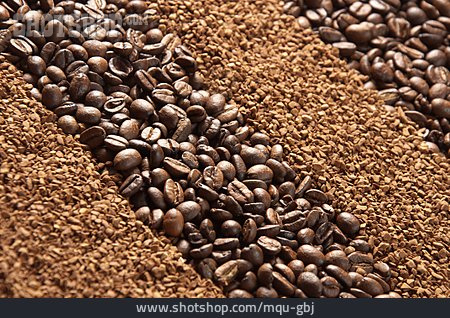 
                Kaffeebohnen, Kaffeegranulat                   