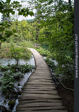 
                Holzweg, Nationalpark Plitvicer Seen                   