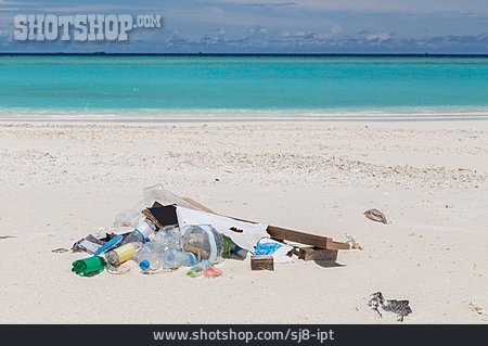 
                Umweltverschmutzung, Malediven, Plastikmüll                   