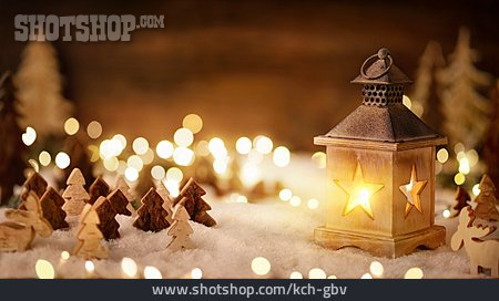 
                Kerzenlicht, Weihnachtsdekoration                   
