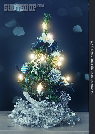 
                Tannenbaum, Weihnachtsbaum, Geschmückt                   