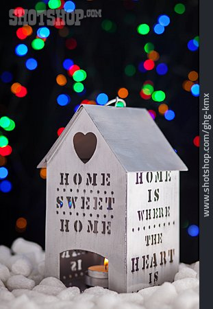 
                Weihnachtsdekoration, Häuschen, Home Sweet Home                   