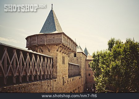 
                Festungsstadt, Cité Von Carcassonne                   
