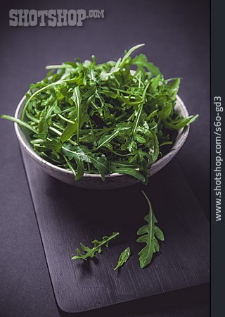 
                Rucola, Salatpflanze                   