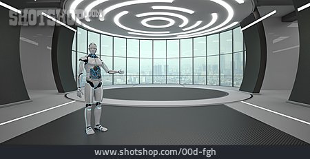 
                Zukunft, Roboter, Kybernetik                   
