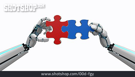 
                Roboter, Puzzle, Künstliche Intelligenz                   