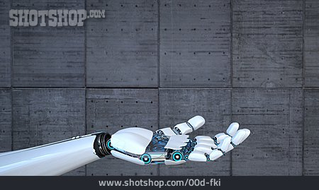 
                Roboter, Robotik, Roboterhand                   
