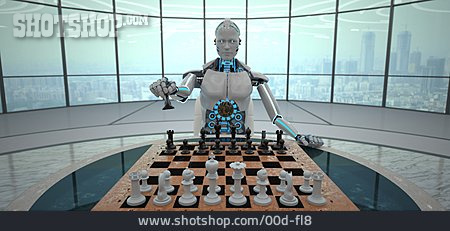 
                Schach, Strategie, Roboter                   