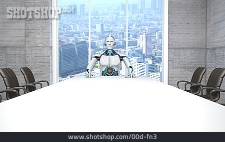 
                Büro, Zukunft, Roboter                   