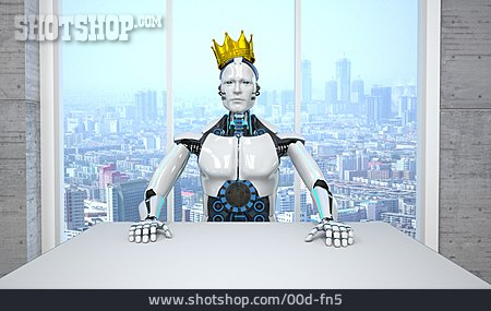 
                Roboter, Chef, Humanoid, Krone Der Schöpfung                   