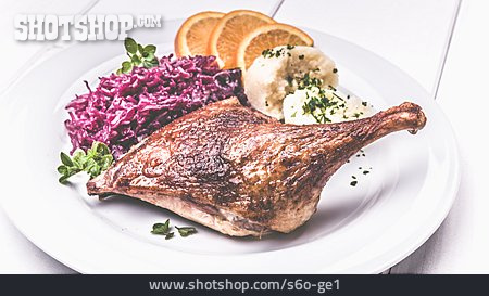 
                German Cuisine, Feast, Christmas Dinner                   