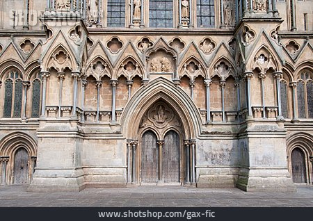
                Gotik, Kathedrale Von Wells                   