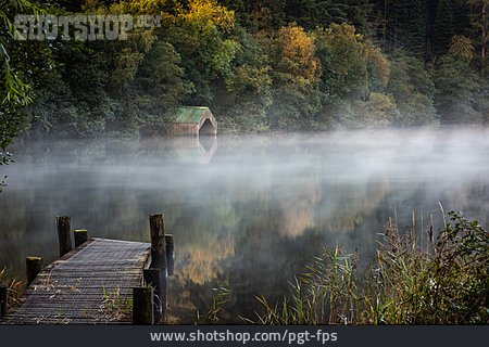 
                Herbstnebel, Loch Ard                   