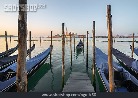 
                Gondel, Venedig, Lagune Von Venedig                   