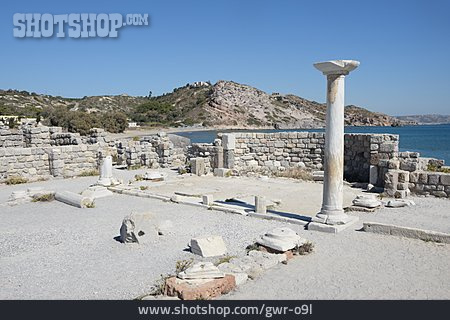 
                Kirchenruine, Agios Stefanos, Kefalos                   