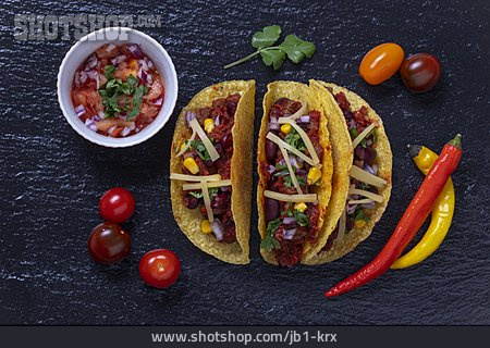 
                Gefüllt, Taco, Tortilla                   