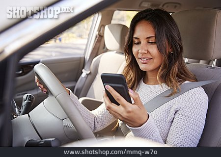 
                Using, Car Trip, Smart Phone                   