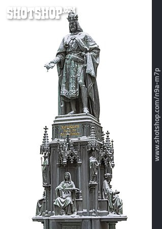 
                Skulptur, Karl Iv., Karolo Quarto                   