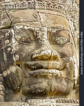 
                Angkor Thom, Gesichtertürme                   