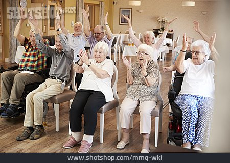 
                Senioren, Altenheim, Gymnastik                   