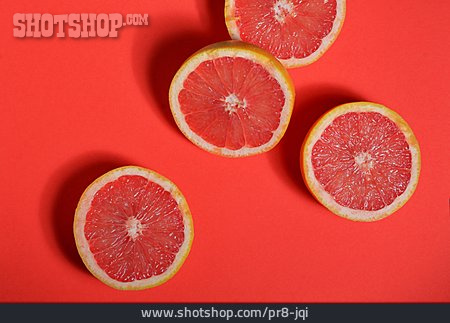 
                Grapefruithälfte, Grapefruit                   