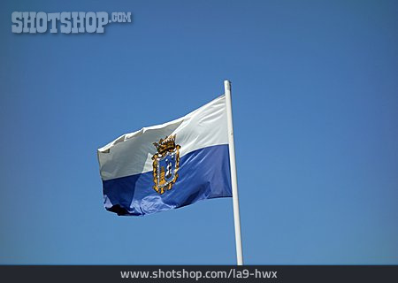 
                Stadtflagge, Santander                   