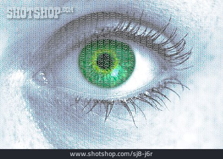 
                Auge, Identifizierung, Cyberspace                   