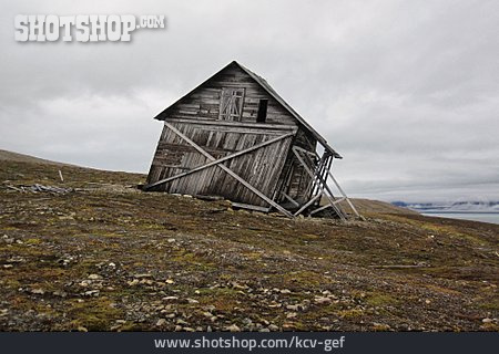 
                Holzhütte, Spitzbergen                   