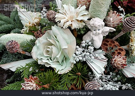 
                Blumengesteck, Floristik, Grabschmuck                   