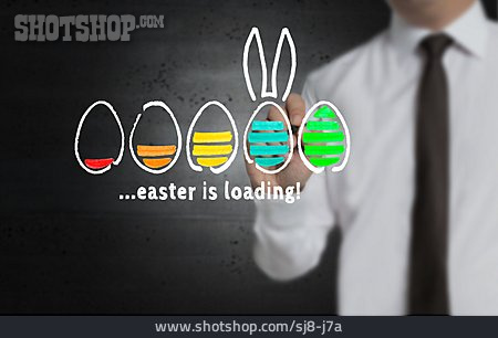 
                Ostern, Feiertag, Easter Is Loading                   