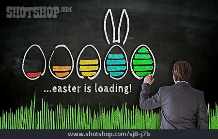
                Ostern, Feiertag, Easter Is Loading                   