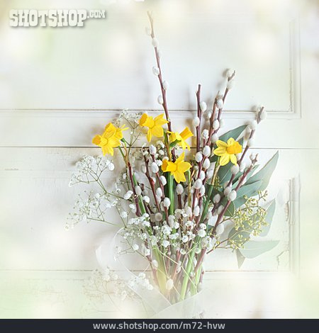 
                Blumenstrauß, Osterglocken                   