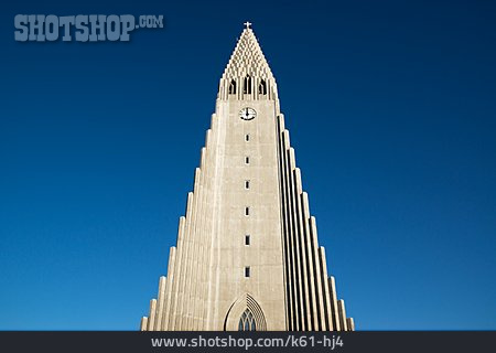 
                Kirchturm, Reykjavík, Hallgrimskirkja                   