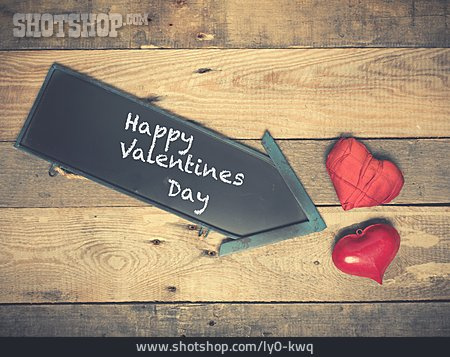 
                Herz, Geschenk, Happy Valentines Day                   