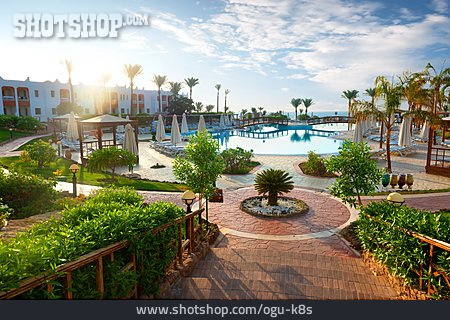 
                Pool, Ferienanlage, Sharm El Sheikh                   