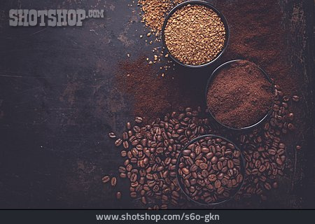 
                Kaffeebohnen, Kaffeepulver, Instantkaffee                   