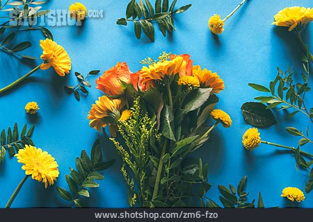 
                Blumenstrauß, Chrysantheme                   