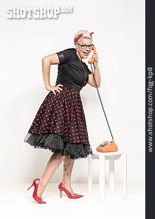 
                Woman, On The Phone, Rockabilly                   