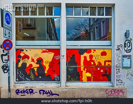 
                Fenster, Urban, Graffiti                   
