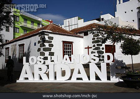
                Schriftzug, Los Llanos De Aridane                   
