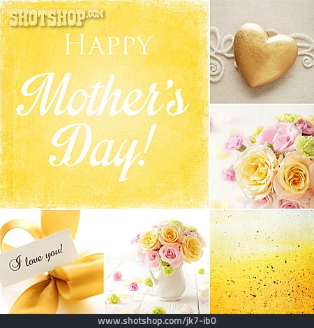 
                Muttertag, Happy Mother's Day                   