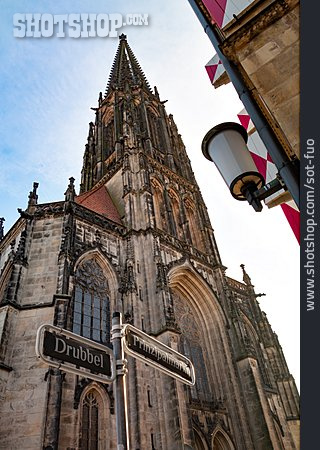 
                Sehenswürdigkeit, Münster, St. Lamberti-kirche                   