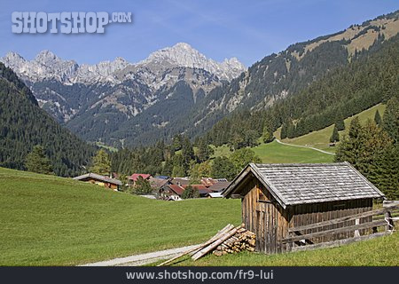 
                Tirol, Heuhütte, Gehrenspitze                   