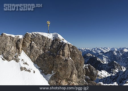 
                Gipfelkreuz, Zugspitze, Ostgipfel                   