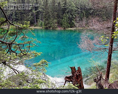 
                Schmelzwassersee, Grüner See                   